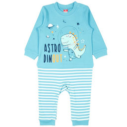 CRB wear/CWB 9864 Комбинезон ясельный, голубой/Ex.Cherubino  фото 2