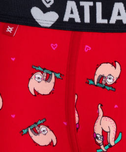 ATLANTIC 2GMH-018 Трусы шорты Valentines - набор 2 шт.  фото 8
