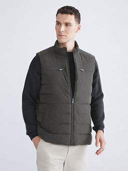 Standart Kal?p Dik Yaka Erkek ?i?me Yelek