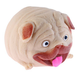 Цена за 12 шт. Антистресс игрушка «Собачка», мялка с пастой, МИКС