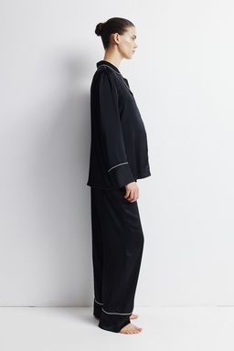 MAMA Pijama de saten Before & After - H&m фото 5