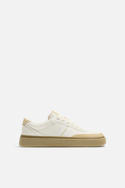 SNEAKERS WITH CONTRAST SOLES - Zara фото 3