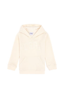 Кремовый базовый свитшот для девочек Неожиданная скидка в корзине - U.s. polo assn фото 2