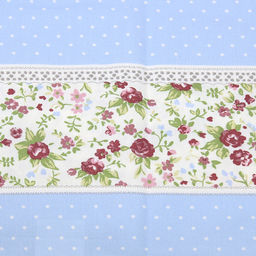 Английский сад Скатерть 240х145см, длина стола до 200см, на 10-12 персон, хлопок Премиум 186г/м2, Домашняя мода (Россия)  фото 3