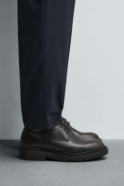 CHUNKY LEATHER SHOES - Zara фото 6