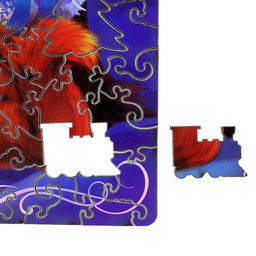 Пазл фигурный Зимняя краса, голографические детали - Puzzle фото 16