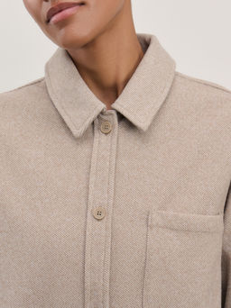 Рубашка с карманом прямого кроя / Zarina  фото 6