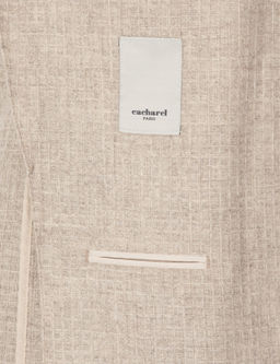 Bej Slim Fit Ceket - Cacharel фото 6