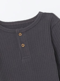 Bisiklet Yaka Erkek Bebek Pijama Tak?m?