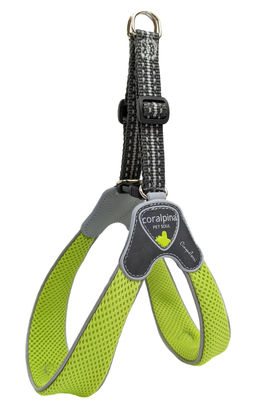 ВИА Мягкая шлейка "Супер Комфорт" зеленая (обхват груди 30-40 см/4-5 кг) (Harness CINQUETORRI GREEN SZ3) C100GN030