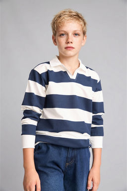 Pamuklu Regular Fit Sweatshirt Erkek _ocuk - Defacto фото 3