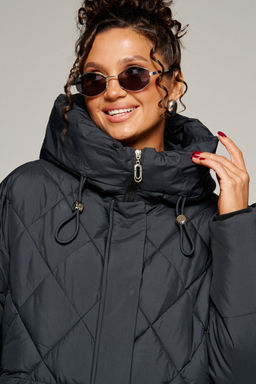 Пальто Beautiful Free 8016-Р черный