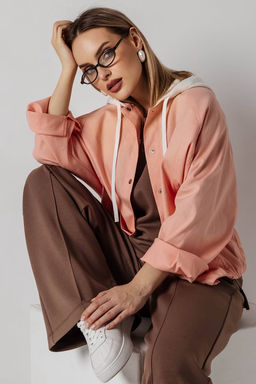 Жакет женский 4528/02/Лососевый - Rise фото 6