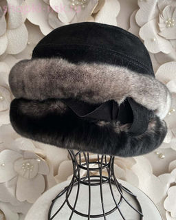 Регина замша Шапка женская (56-58)