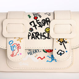 Сумка женская-мессенджер, цвет белый 18,5*13*8 см - Nazamok фото 3