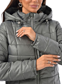 Куртка стеганная синтепон 150 , демисезон - А+б коллекция фото 11