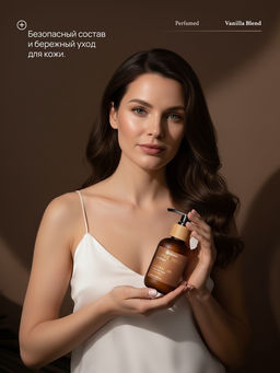 Гель для душа парфюмированный, аромат Vanilla blend, 120 мл, laPOETIQUE  фото 5