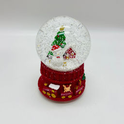 Новогодний декор - Снежный шар 13 см (стекло, свет, музыка) в ассортименте - Ип лебедев о.ю фото 7