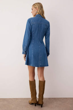 Mavi Mini Denim Gomlek Elbise TWOAW26EL00034