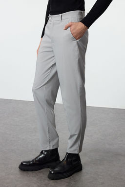 TRENDYOL MAN Tas Slim Fit Italyan Kesim Chino Kumas Pantolon TMNAW23PL00034 - Trendyolmilla фото 4
