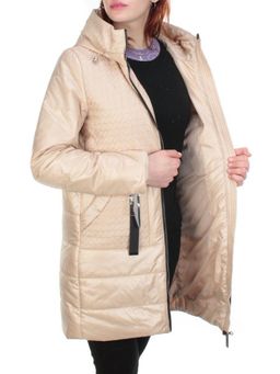 167 BEIGE Куртка демисезонная женская ROVITHI (100 гр.синтепона) - Fashion фото 8