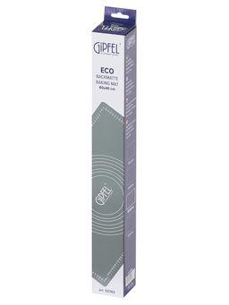 52763 GIPFEL Коврик для выпечки ECO 60х40см. Материал: силикон. Цвет: бежевый.