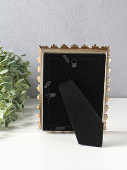 Фоторамка полистоун 10х15 см "Орнамент из геральдических лилий" 15,2х2,8х20,1 см