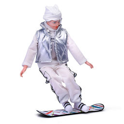 Кукла "Зимнии приключения" с аксессуарами, в коробке