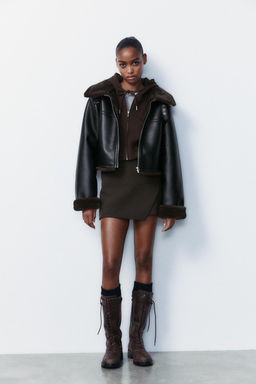ASYMMETRIC SKORT - Zara фото 15