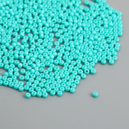 Бисер стекло 12/0 «Голубая вода», ровный №669, 450 г