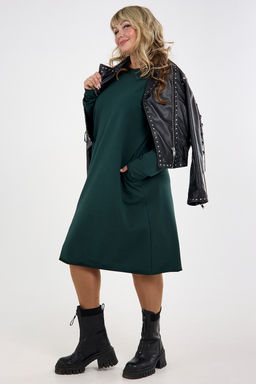 Платье футер-реглан