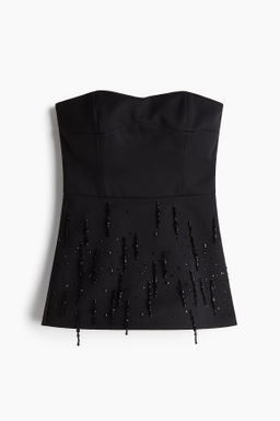 Top bandeau con detalles decorativos - H&m фото 8