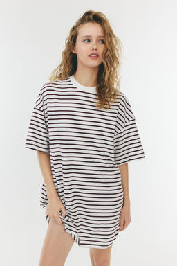 Vestido camiseta oversize - H&m фото 4