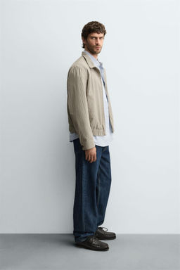 CHECK TEXTURED JACKET - Zara фото 4