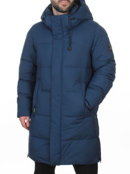 6591 BLUE Куртка мужская зимняя (200 гр. холлофайбер)