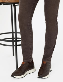 Kahverengi %100 Deri Sneaker - Pierre cardin фото 2