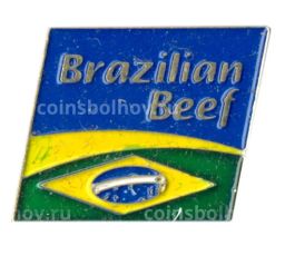 Значок Бразильская говядина