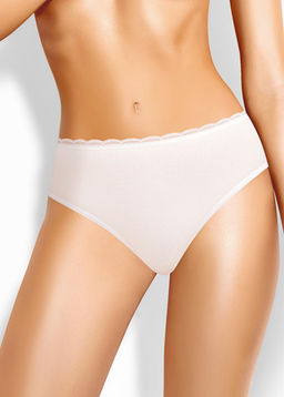 CLE C025 Трусы жен. База кашкорсе молочный