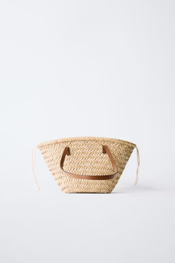 SHOPPER RAFIA PECES / Blanco Crudo - Zara фото 5