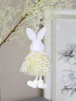 Декоративное украшение Кролик 15 см / W-QT113 /уп 50/ - ГалеонТрейд фото 5