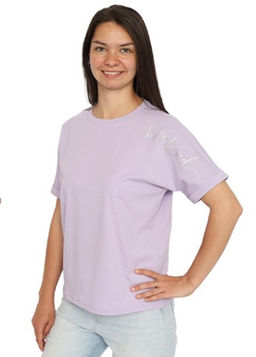 CRB wear/CSMW 60269-45 Футболка женская,лаванда/Ex.Cherubino