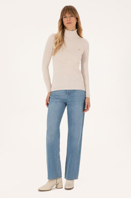 Kad_n Krem Melanj Bo_azl_ Kazak - U.s. polo assn фото 4