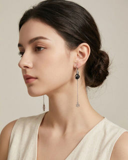 Стильные серьги