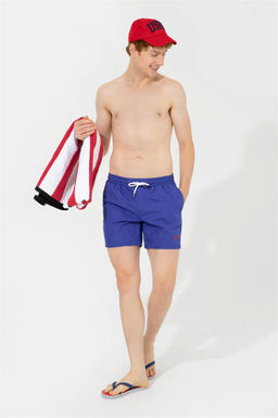 U. S. Polo Assn Мужские синие шорты для плавания - U.s. polo assn фото 6