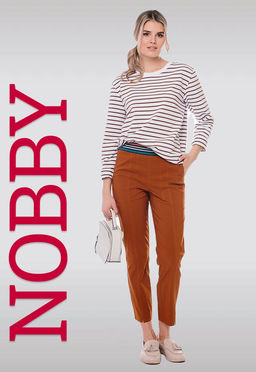 NOBBY, Женские брюки 7021-54 (охра) фото 6