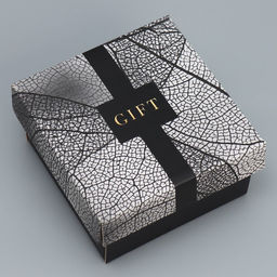 Коробка складная Gift, 12 12 6.5 см