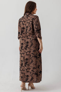 Платье 6145/10/Коричневый