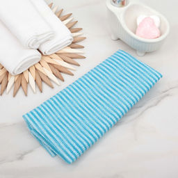 Цена за 12 шт. Мочалка для тела Доляна «Японская», 90 см, в полоску, МИКС