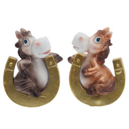 Фигурка декоративная "Лошадка", L5,5 W4 H7 см, 2в.