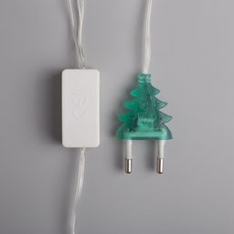 Гирлянда Нить 5 м с насадками Сосульки тающие, IP20, прозрачная нить, 20 LED, свечение мульти (RG/RB), мигание, 220 В - Luazon lighting фото 6